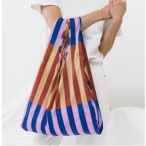 Baggu - Standard Reusable Bag in Quilt Stripe